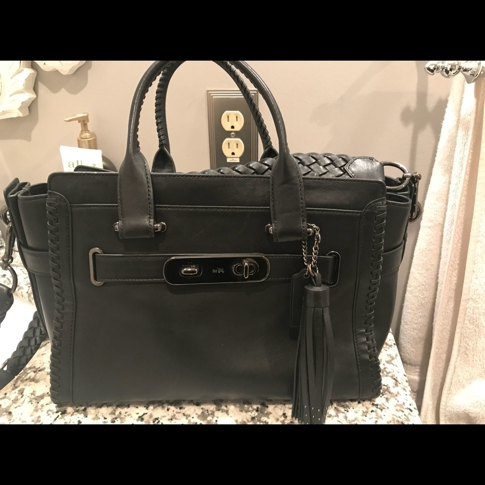 Final markdown: Black Coach handbag